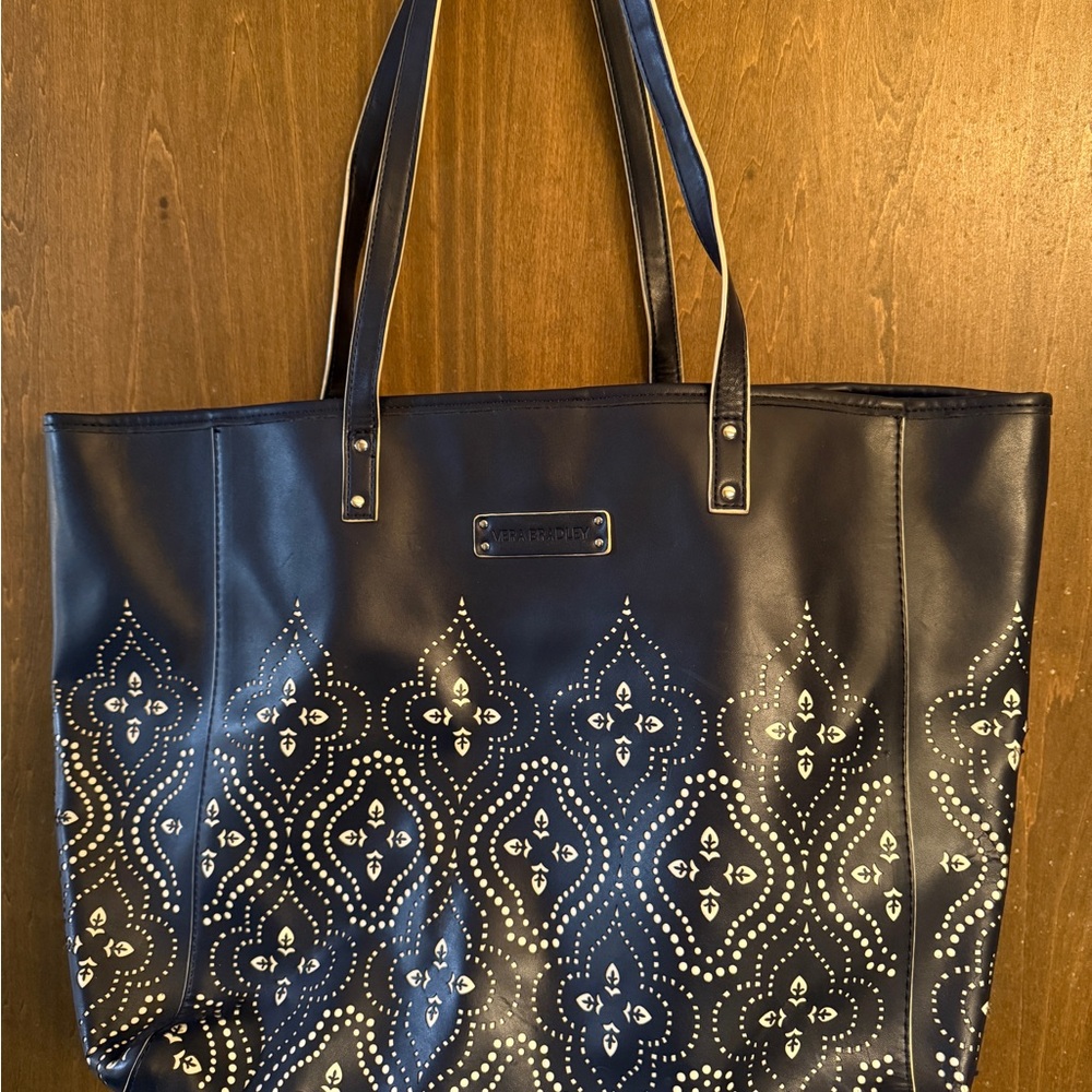 Studded Black Tote Bag